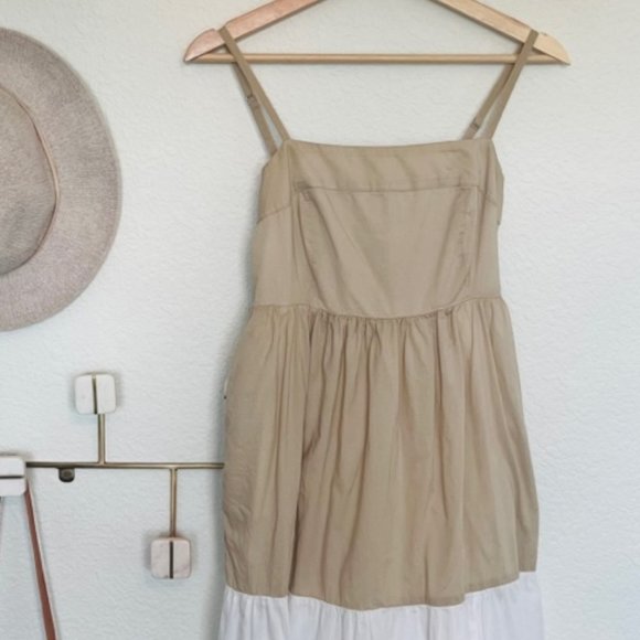 J. Crew Factory - Square-Neck Tiered Dress - Picture 7 of 11